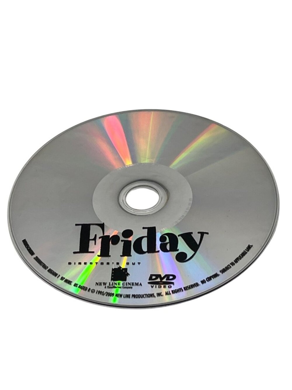 Friday Directors Cut DVD 1995/2009 New Line Cinema R-Rated Comedy Classic